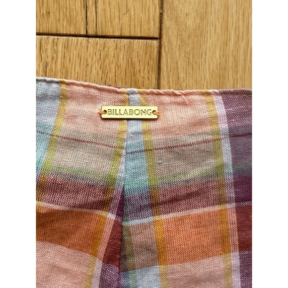 NWT Billabong‎ The Salty Blonde Break Point Plaid Pants Trousers Size 25 /26 - Picture 11 of 11